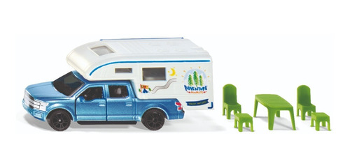 Siku 1693 Ford F150 Pick Up Camper- Metal