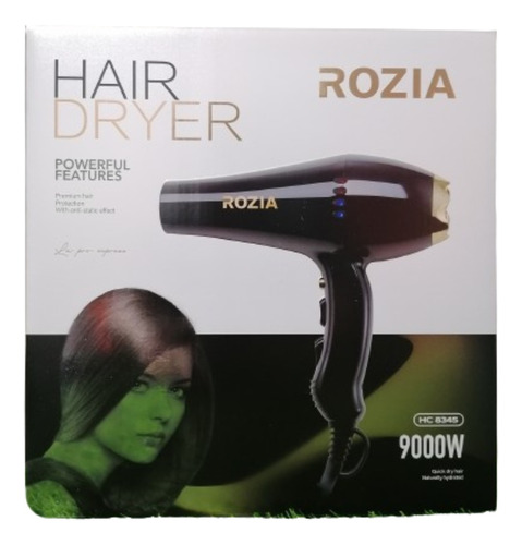 Secadora De Cabello Marca Just One 4000 Watts 