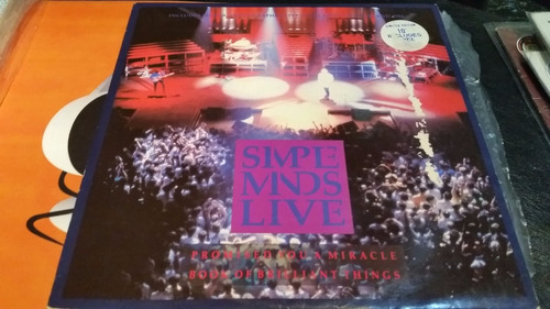 Simple Minds Promised You A Miracle Vinilo Maxi 10 Pulgadas
