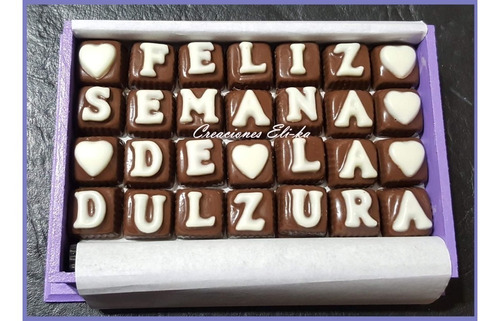 Semana De La Dulzura, Choco Mensaje