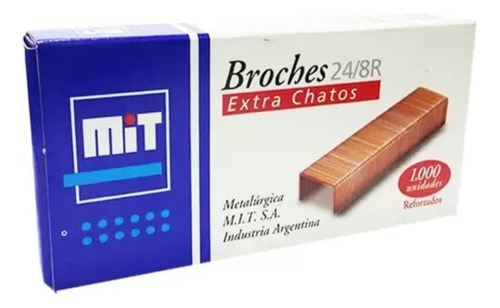 Broches Mit 24/8r Extra Chato Abrochadora 