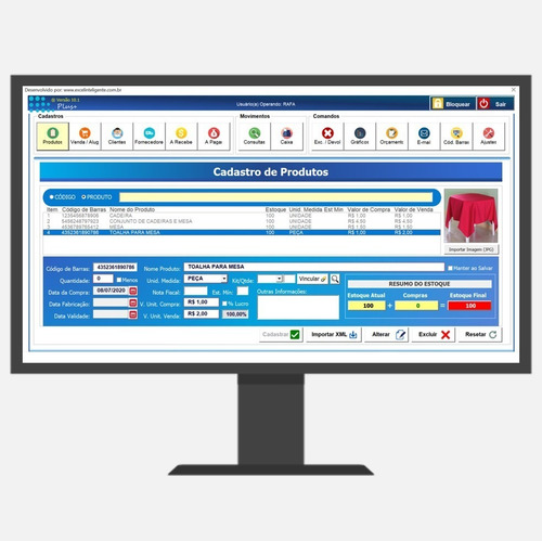 Planilha Controle De Locação E Vendas 10.1 Plus+