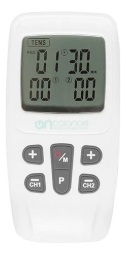 Electroestimulador Onbalance Tens/ems 2 Canales 22 Programas