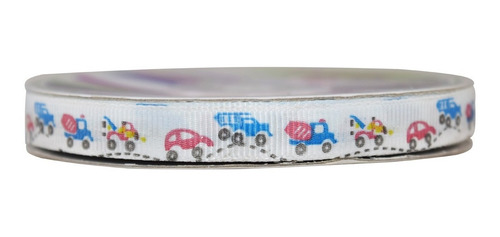 Imagen 2 de 3 de Listón Popotillo Estampado Baby Shower, 2 Piezas.rc1