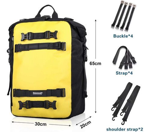 Bolsa Portaequipajes Rhinowalk Motor 10/20/30l Multifunci...