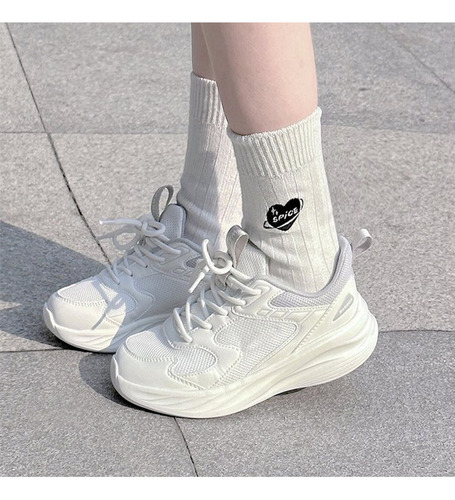 Zapatos Deportivos Mujer Cómodos Casuales Moda Plataforma