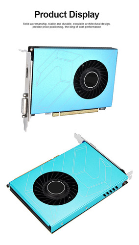 Tarjeta Gráfica Gt1030 Gddr5 De 2 Gb, 14 Nm, 1228 Mhz, 1502