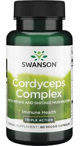  Cordyceps Complex 60 Caps Veg Salud Immune