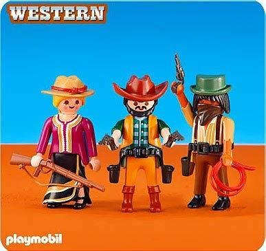 Playmobil 2 Vaqueros Y Vaquera