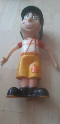 Muñeco Del Chavo Del 8 Plástico Vintage De Los Años 80