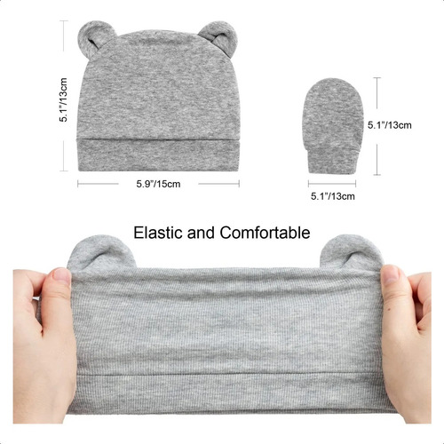 Bebé Gorro Y Guantes For Bebé Recién Nacido Bebé Beanie
