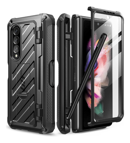 Funda Para Samsung Galaxy Z Fold 3 5g Ranura S Pen Supcase