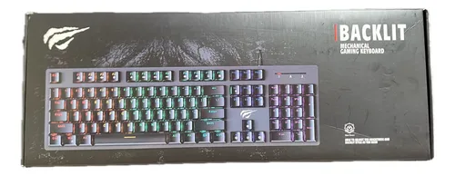 Teclado Mécanico Havit Gamenotekb858l Retroiluminación Fija (Usado)