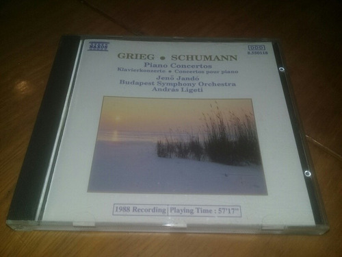 Grieg / Schumann Piano Concertos Jeno Jandò Andràs Ligeti Cd
