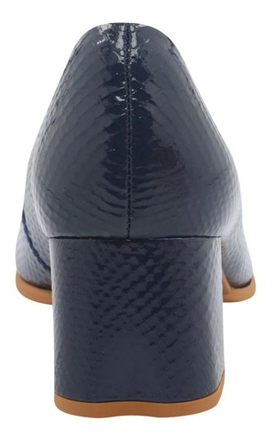 Imagem 4 de 5 de Scapin Usaflex Croco Verniz Ac3603 Confortável Bio Care