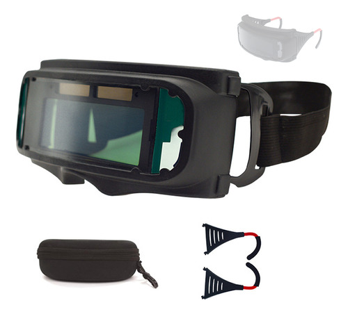 Gafas De Seguridad Que Oscurecen La Vista, Soldadura, Para G