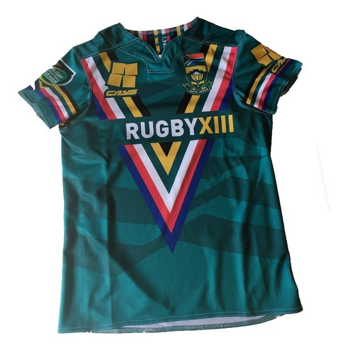 Camiseta Rugby Cays Spandex Reforzada Elastizada Adulto Resistente