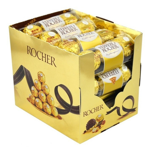 Imagen 1 de 3 de Ferrero Rocher Caja X 48 U - Lollipop 