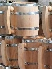 Tarros De Madera Cervezeros  De A Litro