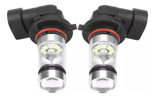 2 Bombillas Led Blancas De Alto Brillo 9005/hb3 De 100 W