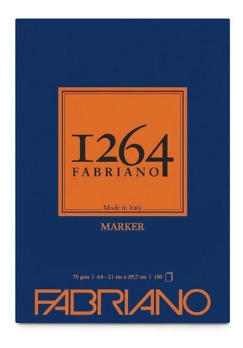 Block Fabriano 1264 Marker A3 70 Grs 100 Hjs