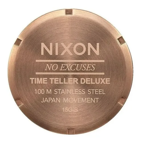 Nixon no excuses time teller cheap deluxe