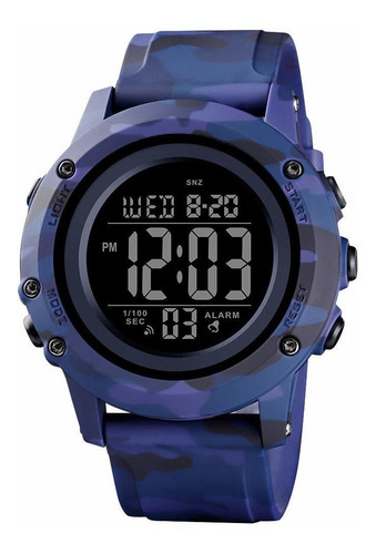 Reloj Hombre Cke Cke1909 Cuarzo 48mm Pulso Azul