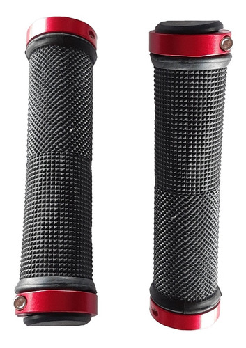 Puños Grips Bicicleta Mtb Urbana Con Aro De Aluminio 