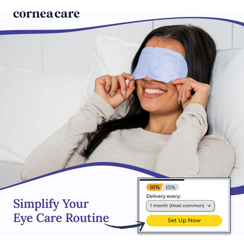 Compresa Caliente Ocular Autocalentable Para Ojos Secos