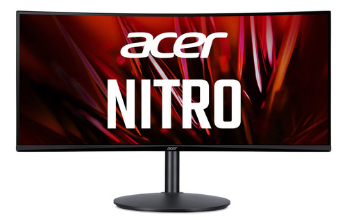 Acer Nitro 34 Qhd 3440 X 1440 1500r Curved Pc Gaming Monitor | Amd Freesync Premium | 165hz Refresh | 1ms (vrb) | Zeroframe Design | 2 X Display Port 1.4 & 2 X Hdmi 2.0 Ports | Xz342cu Sbmiipphx
