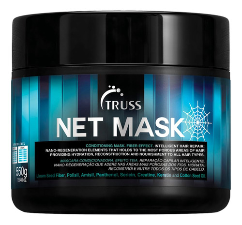 Truss Net Hair Mask - Tratamiento Acondicionador Profundo + 