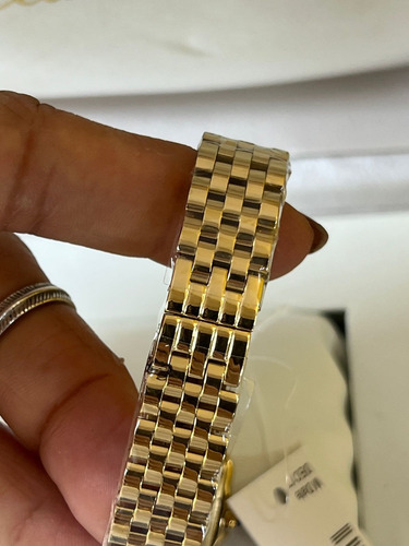 Relógio Cartier Panthere 18k Todo Dourado 22mm Pequeno Dourado Dourado Branco (Recondicionado)