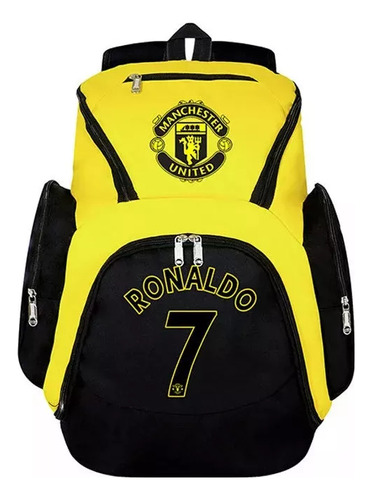 Cristiano Ronaldo Mochila Mochila De Equipo De Fútbol Hs