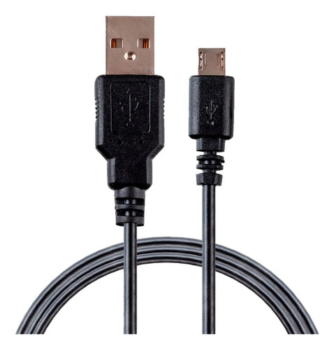 Cabo Usb Dados Uc-e20 Uc-e21 P/ Nikon P340 P600 P610 P900 V3 Cor Preto