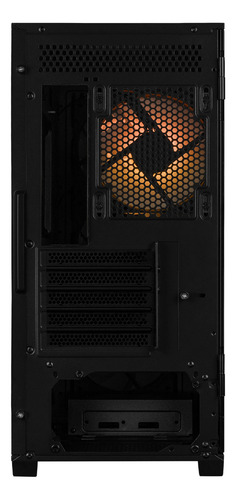 Gabinete Gamer Xtreme Pc Gaming Minecraft Steve Edition Micro Torre Micro Atx 4 Fan Argb Usb-c Cristal Templado Frente Intercambiable