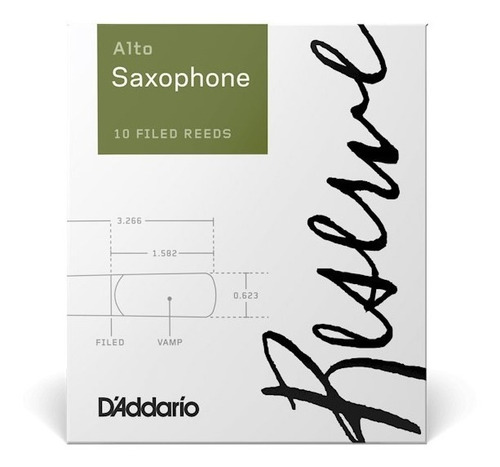 Palheta Sax Soprano Daddario Reserve - Original - 01 Uni.