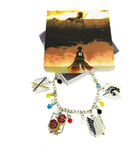 Pulsera Anime Shingeki No Kyojin Attack On Titan