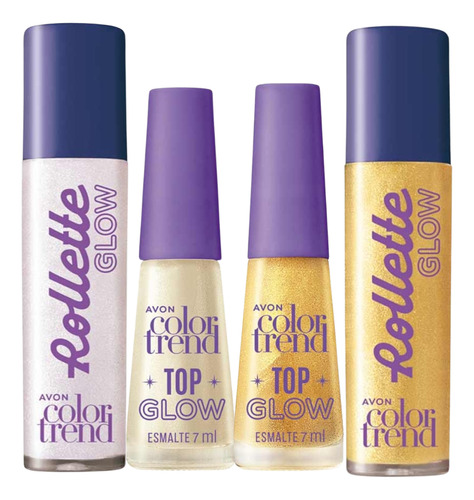Kit Avon Color Trend Glow Edição Limitada