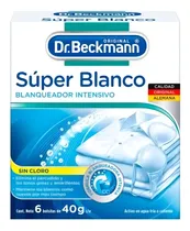 Comprar Blanqueador De Ropa Dr. Beckmann Súper Blanco 6pz De 40g C\u002Fu