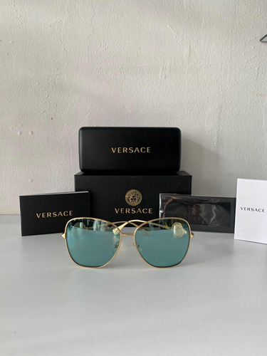 Lentes Versace, Ve 2256 1002/9c 60. 100% Auténticos.