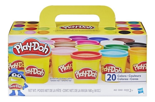 Playdoh Plastilina Set  De 20 Colores