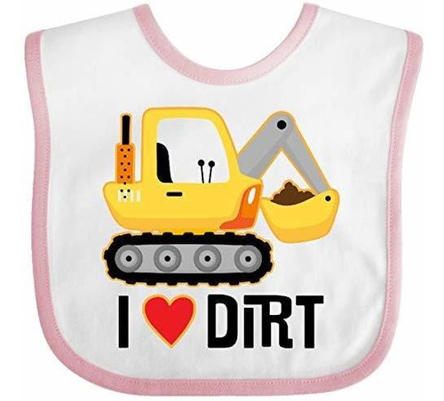 Baberos Para Bebé Inktastic Construction Truck I Love Dirt B