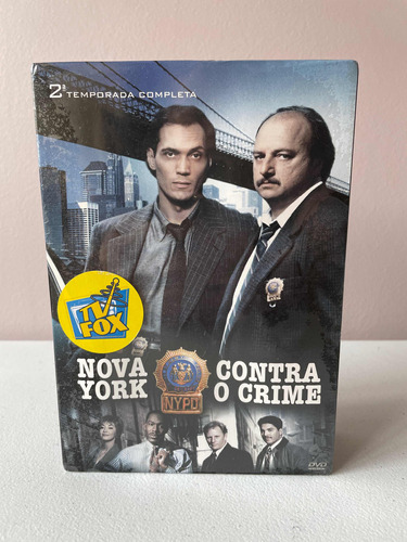 Box Dvd Série Segunda Temporada Nova York Contra O Crime