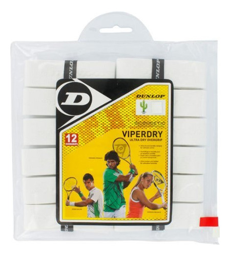 Overgrip Dunlop Viper Seco Pack 12 Unidad