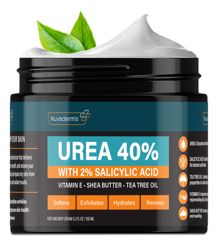 Nuvadermis Crema De Urea 40 Por Ciento Para Pies - Locion Re