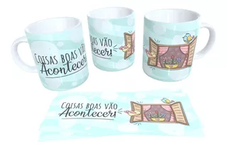 Caneca Personalizada Motivacional Frases + Cx Presente