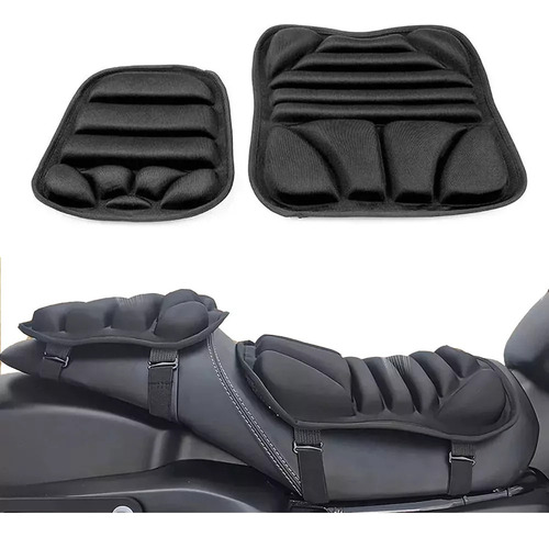 Cojín Transpirable For Asiento De Motocicleta, Asiento Dobl