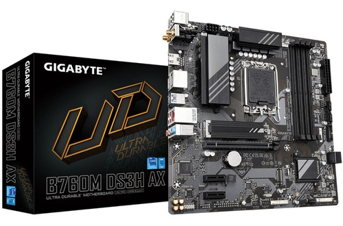 Mb Gigabyte B760m Ds3h Ax Wifi (12va 13va) Lga 1700