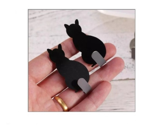 3 Ganchos De Gatitos Colgador De Llaves