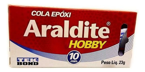 Adesivo Araldite Epoxi Hobby 10min 23g 06un